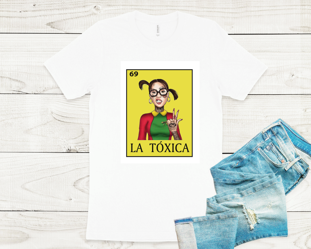 La Toxica Chilindrina El Chavo Del Ocho White T Shirt Tech Print